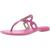 商品Ralph Lauren | Lauren Ralph Lauren Womens Audrie Leather Slip On Thong Sandals颜色Pink