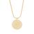 商品第7个颜色Gold - G, brook & york | 14K Gold Plated Wren Initial Pendant Necklace