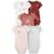 商品第2个颜色Assorted/Birds, Carter's | Baby Girls Printed Short Sleeved Cotton Bodysuits, Pack of 5