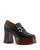 Gucci | Women's Horsebit Platform Loafers, 颜色Black