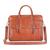 颜色: tan, Infinity Leather | Genuine Leather Laptop Black Satchel Messenger Crossbody Shoulder Bag - Belmont