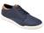 color Blue Vegan Leather, Vance Co. | Aydon Casual Sneaker