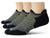 颜色: Medium Gray, SmartWool | Run Targeted Cushion Low Ankle Socks 3-Pack
