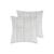 颜色: Gray, Levtex | Bondi Stripe OurNest Decorative Pillow, 18" x 18"