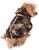 商品Pet Life | Pet Life  'Reflecta-Sport' Multi-Adjustable Reflective Weather-Proof Dog Raincoat w/ Removable Hood颜色forest camouflage