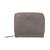 Mancini Leather Goods | Women's Pebbled Collection RFID Secure Mini Clutch Wallet, 颜色Gray