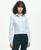 商品Brooks Brothers | Fitted Stretch Supima® Cotton Non-Iron Mini Stripe Dress Shirt颜色Light Blue