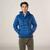 Members Only | Men's Popover Puffer Jacket, 颜色blue