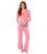 颜色: Venetian Dusk/Sicilian Orange, Cosabella | Amore Petite Long Sleeve Top & Pant Pajama Set