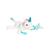 商品第6个颜色White, Dr. Browns | Lovey Pacifier Holder & Teether Clip, Stuffed Animal with Pacifier