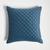 颜色: Blue, in homeware | ïn home Diamond Quilted Velvet Cushion - Champagne