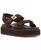 颜色: Brown Suede, Steve Madden | Women's Bigmona Platform Footbed Sandals