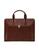 商品第2个颜色棕色, Pineider 彼耐德 | Genuine Leather Power Elegance Slim Briefcase