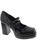 颜色: black, Sam Edelman | Pepper Womens Patent Mary Jane Platform Heels