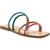 INC International | INC Womens Piera Slip On Flip Flop Strappy Sandals, 颜色Multi Crystal