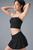 颜色: Black, Alo | Doubles Only Bra Tank - Seashell Blue