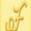 商品Savvy Cie Jewels | 18K Gold Vermeil CZ Script Initial Pendant Necklace - Multiple Letters Available颜色Yellow - F