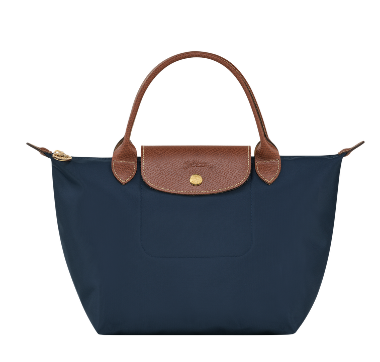 商品第6个颜色深蓝色, Longchamp | 珑骧新款女士短柄小号手提包环保系列女士手提饺子包L1621（香港仓发货）