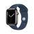 商品第3个颜色Graphite Stainless Steel with Abyss Blue Sport Band, Apple | Apple Watch Series 7 Stainless Steel 45mm GPS + Cellular (Choose Color)
