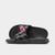 商品NIKE | 女士 Nike Benassi JDI Swoosh Slide Sandals颜色343881-061/Black/Vivid Pink