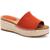 商品Style & Co | Style & Co. Womens Keiraa Comfort Insole Slip On Espadrilles颜色Orange Microsuede