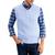 商品Club Room | Men's Cable-Knit Cotton Sweater Vest, Created for Macy's颜色Blue Yonder Heather