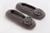color heather grey, a & R Cashmere | Slipper w/Rosette