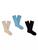 UGG | 3-Pack Leda Sparkle Crew Socks, 颜色HORIZON NIMBUS BLACK