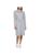 商品Calvin Klein | Womens Tie Waist Midi Shirtdress颜色heather gray