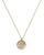 商品Kate Spade | In The Stars Pavé & Imitation Mother of Pearl Zodiac Pendant Necklace in Gold Tone, 17"-20"颜色Cancer