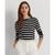 Ralph Lauren | Long-Sleeve Stretch T-Shirt, 颜色Black/white