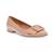 Anne Klein | Women's Kalea Pointed Toe Flats, 颜色Natural Patent