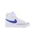 颜色: White-Game Royal-Pure Platinum, Jordan | Nike Blazer Mid - Pre School Shoes