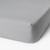 商品第1个颜色Dark Grey, in homeware | ïn homeware 200 Thread Count 100% Organic Cotton Fitted Sheet - Light Grey
