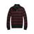 Ralph Lauren | Big Boys Striped Long Sleeves Quarter-zip Shirt, 颜色Polo Black, Holiday Red