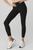 颜色: Black, Alo | Ribbed High-Waist 7/8 Blissful Legging - Athletic Heather Grey