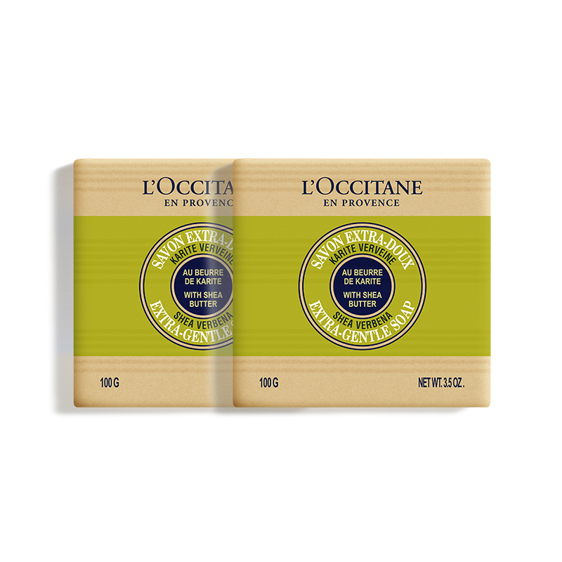 颜色: 乳木果马鞭草100g*2, L'Occitane | 欧舒丹全系列香氛皂100-250g