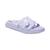 color Misty Lilac, Sam Edelman | Women's Valeri Logo Emblem Footbed Slide Sandals