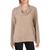 color Sand, Love by Design | Love by Design Womens Venice Cowl Neck Ribbed Trim Pullover Sweater