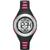 商品第1个颜色Black/Neon Pink, SKECHERS | Women's Tennyson Silicone Strap Watch 33mm
