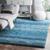 color sky blue, nuLOOM | Hand Tufted Classie Shag