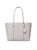 color BAY GRAY, Tory Burch | Perry Leather Tote