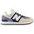 New Balance | New Balance 574 Classic - Boys' Grade School, 颜色Navy/Tan