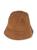 颜色: BROWN, Bruno Magli | Suede Bucket Hat