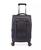 颜色: Navy, Brookstone | Elswood 21" Softside Carry-On Luggage with Charging Port