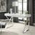 商品第5个颜色white/chrome, Inspired Home | Inspired Home Markee Writing Desk