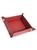 color RED, ROYCE New York | Leather Catchall Tray