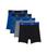 颜色: Adi Multi Collage Team Royal Blue/Black/Grey, Adidas | adidas Kids Performance Graphic 4-Pack Boxer Brief (Big Kids)