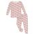 KicKee Pants | Long Sleeve Pajama Set (Toddler/Little Kids/Big Kids), 颜色Baby Rose Tiny Snowman
