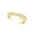 商品第2个颜色Gold, Essentials | Cubic Zirconia Crossover Toe ring in Gold Plate or Silver Plate